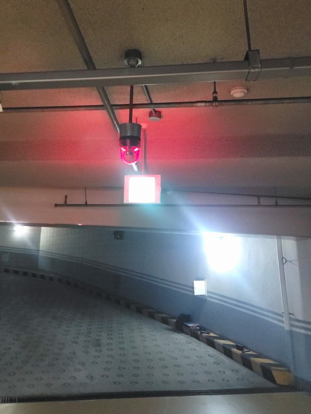 주차장 경광등 설치